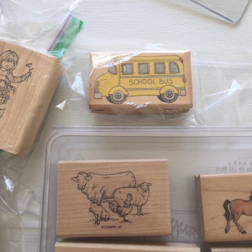 Assortment of Crafting Stamps - STAMPIN’ UP! - RUBBER STAMPEDE & More - Picture 9 of 16